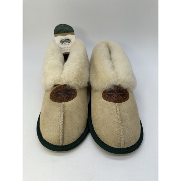 Canterbury Leather Sheepskin Slippers Regent Eva Sole Size L New Zealand New - Picture 4 of 16
